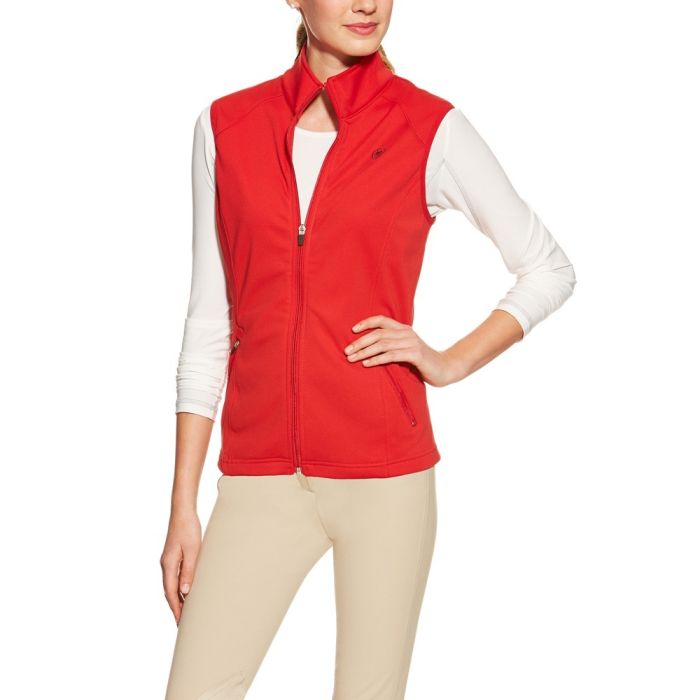 Ariat Womens Conquest Vest - Red