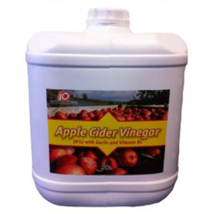 Apple Cider vinegar with Garlic and B1 for horses