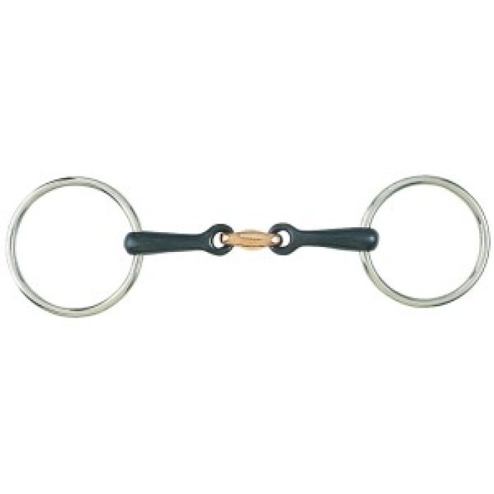 Loose Ring Training Snaffle w/Sweet Iron and Copper Mouth