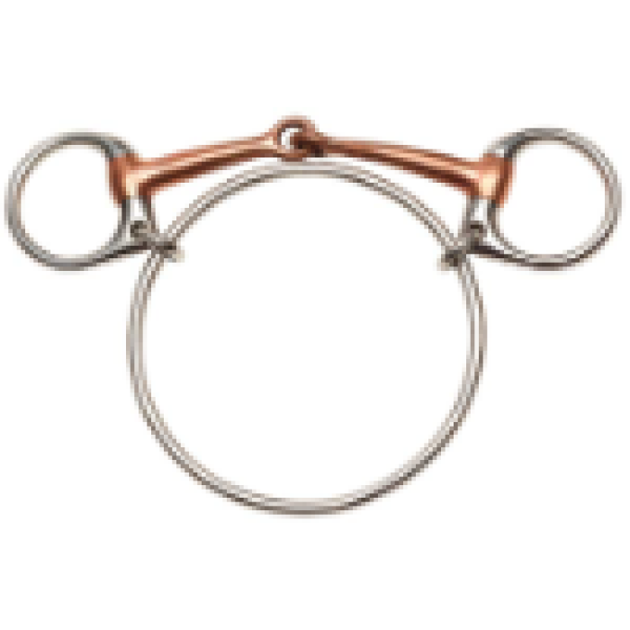 Dexter Snaffle with Copper Mouth 