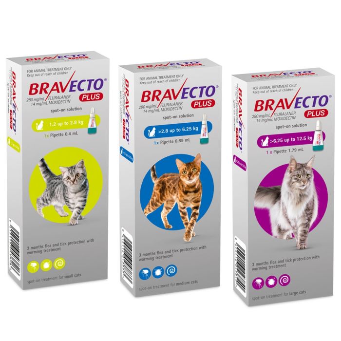 Bravecto PLUS Spot-on for Cats