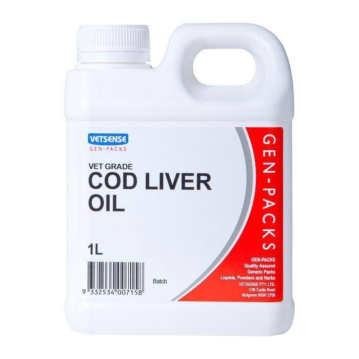 Vetsense Cod Liver Oil - 1L