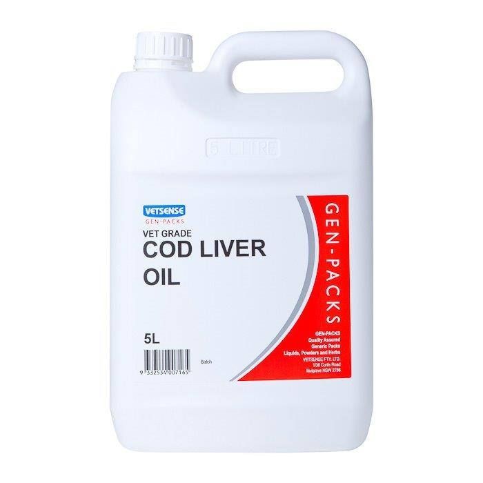 Vetsense Cod Liver Oil - 5L