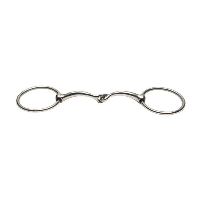 Zilco Curved Mouth Snaffle - 12.5cm