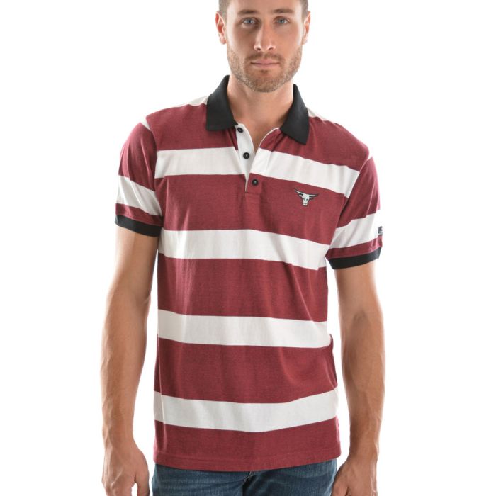Pure Western Mens Dean S/S Polo