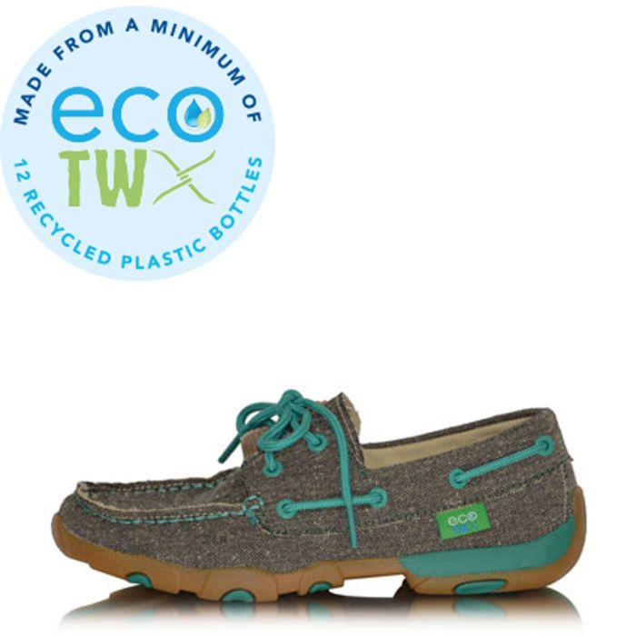 Women’s ECO TWX Lace Up Driving Moccasins – Dust