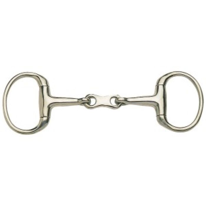 Eggbutt Snaffle with French Mouth & Round Rings 14.5cm