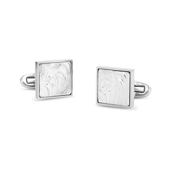 Montana - Classic Engraved Cuff Links
