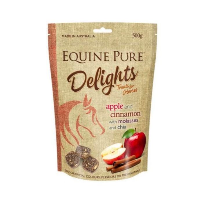 Equine Pure Delights Treats 500g - Apple and Cinnamon