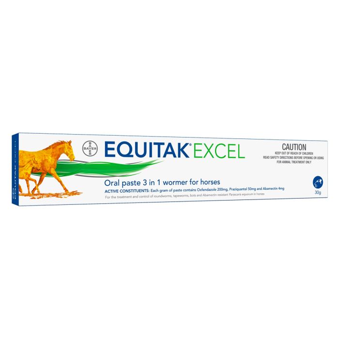 Horse wormers - Equitak Excel 3 in 1 horse wormer
