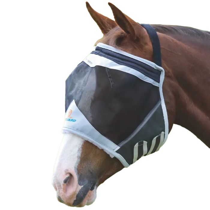 Shires FlyGuard Pro Fine Mesh Earless Fly Mask