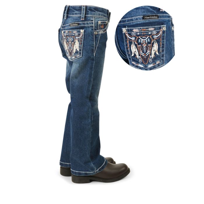 Pure Western Girls Bettina Boot Cut Jean - Sz 4 & 8 Only