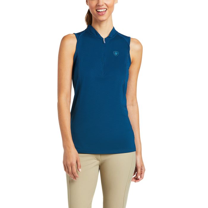 Ariat Ladies Hailey 1/4 Zip - Blue Opal