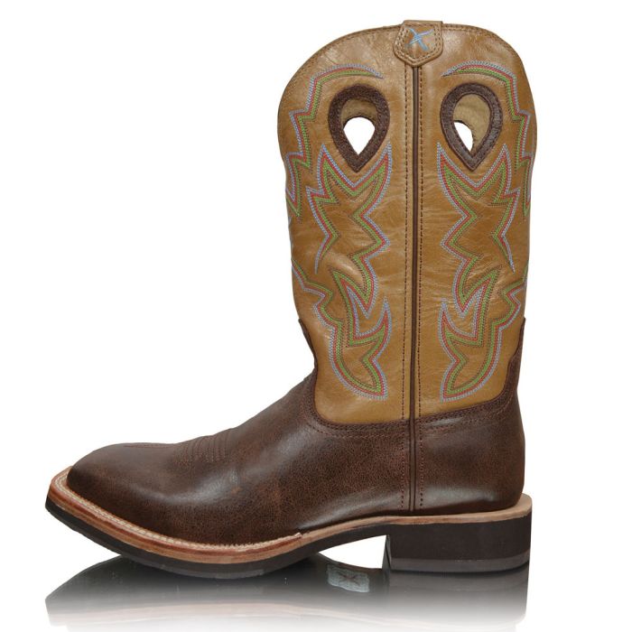 Twisted X Mens Horseman Boots - Brown/Crystal
