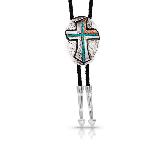 Montana - Inner Light Turquoise Bolo Tie