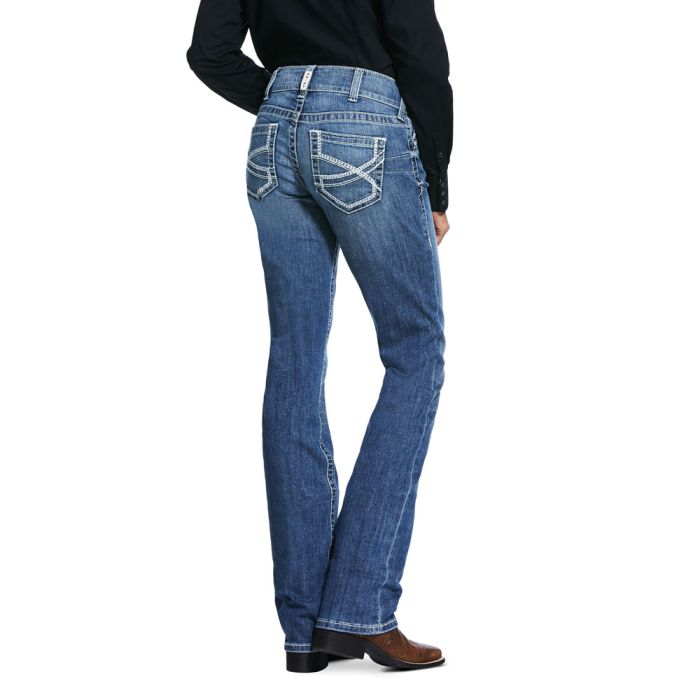 Ariat WNS R.E.A.L.Riding Jeans - Low Rise - Straight Cut - Ivy Capitola