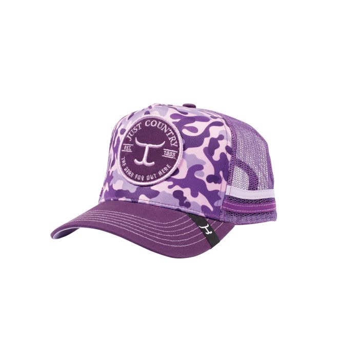 Just Country Trucker Cap -  Purple