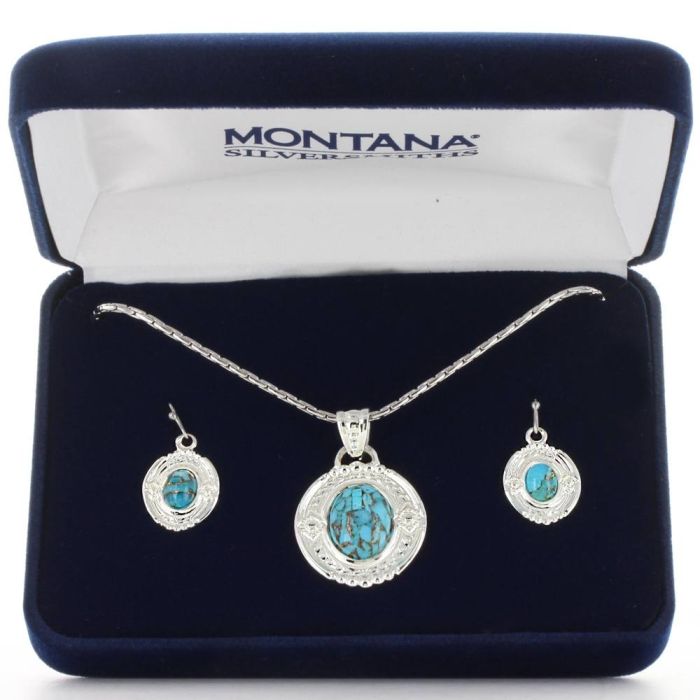 Montana Jewellery Set - Glacier Pools of Turquoise