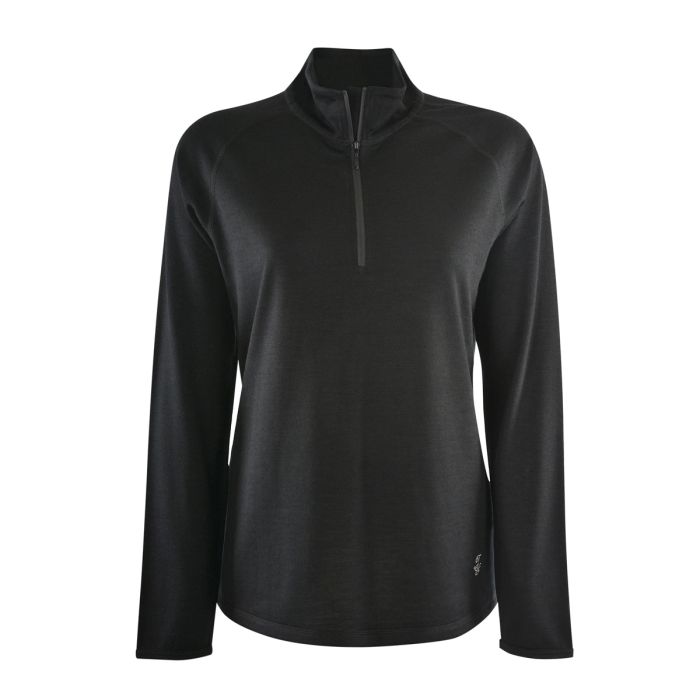 Thomas Cook Womens Zip Neck Spot Skivvy - Navy/White