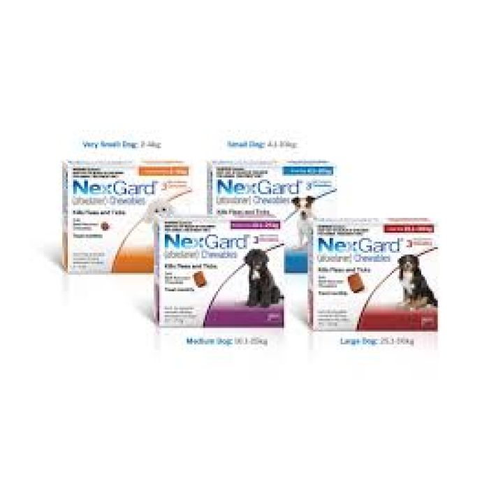 Nexgard 3 pack for Dogs 