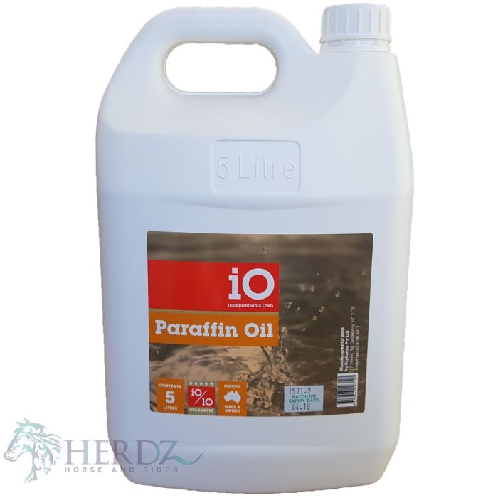 IO Paraffin Oil 5L for horses