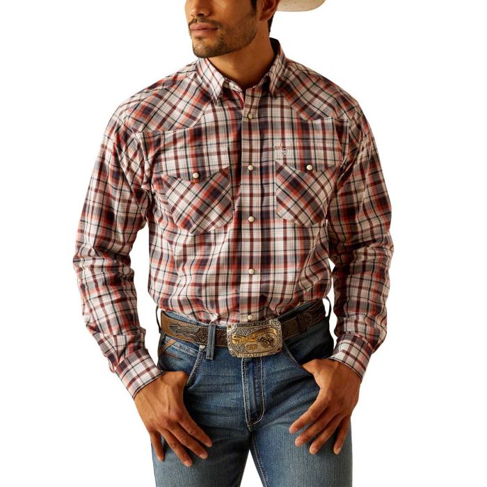 Ariat Men's Pro Series Payne Classic LS Shirt - Spice