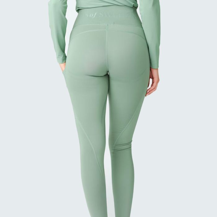 PSOS Jocelyn Riding Tights - Khaki Green