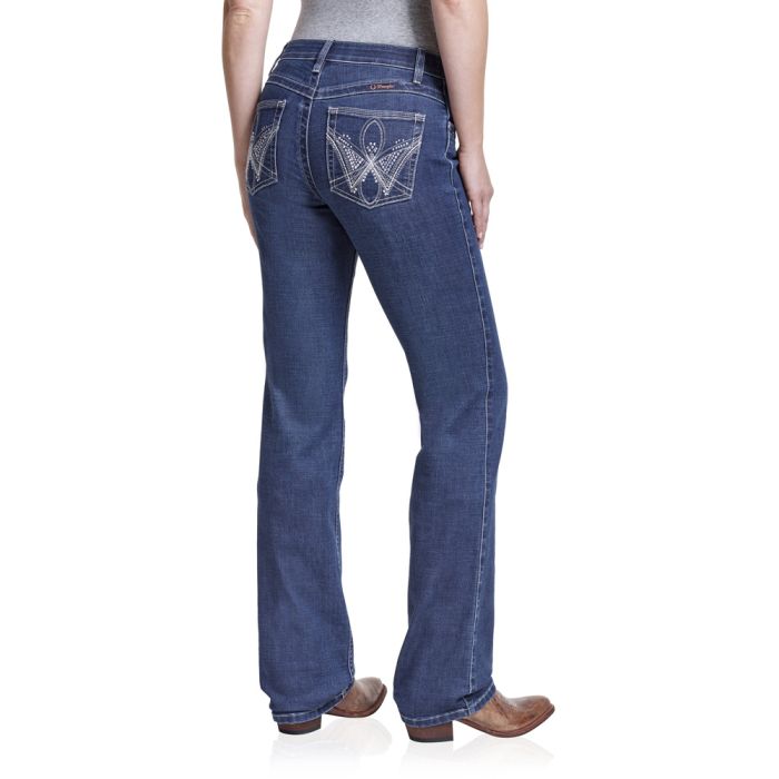 Wrangler WMNS Jean - Q Baby - Wild Streak