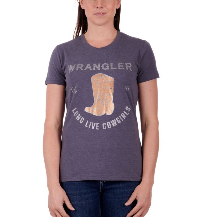 Wrangler Womens Raya Tee - Sz 8 & 16 Only