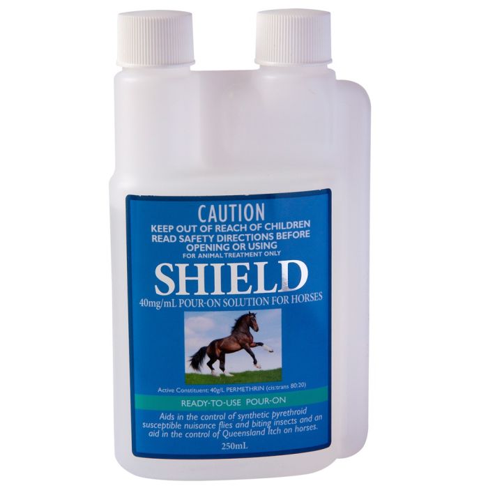Shield pour on Insecticide for horses