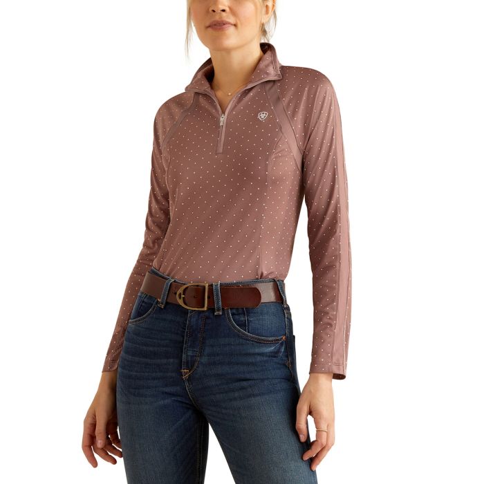 Ariat Ladies Sunstopper 3.0 - Twilight Mauve Dot