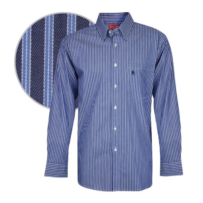Thomas Cook Rob Stripe Long Sleeve Shirt