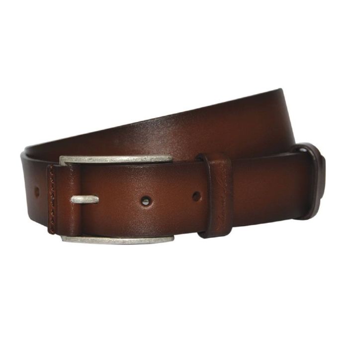 Thomas Cook Leather Trimmed Buckle Belt