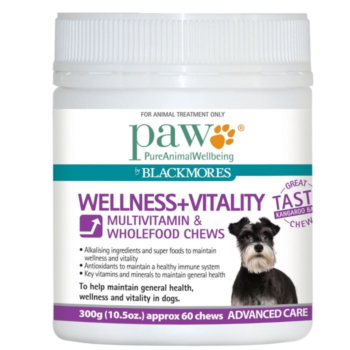 PAW Wellness + Vitality Chew 300g