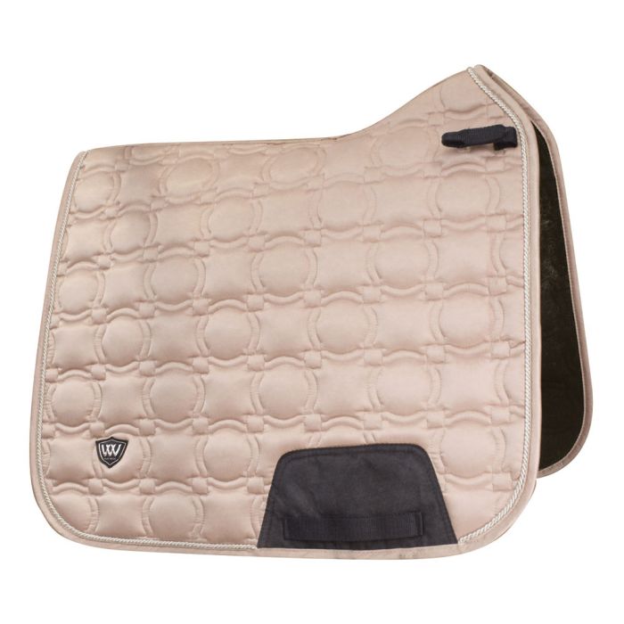 Woof Wear Vision Dressage Saddlecloth - Champagne