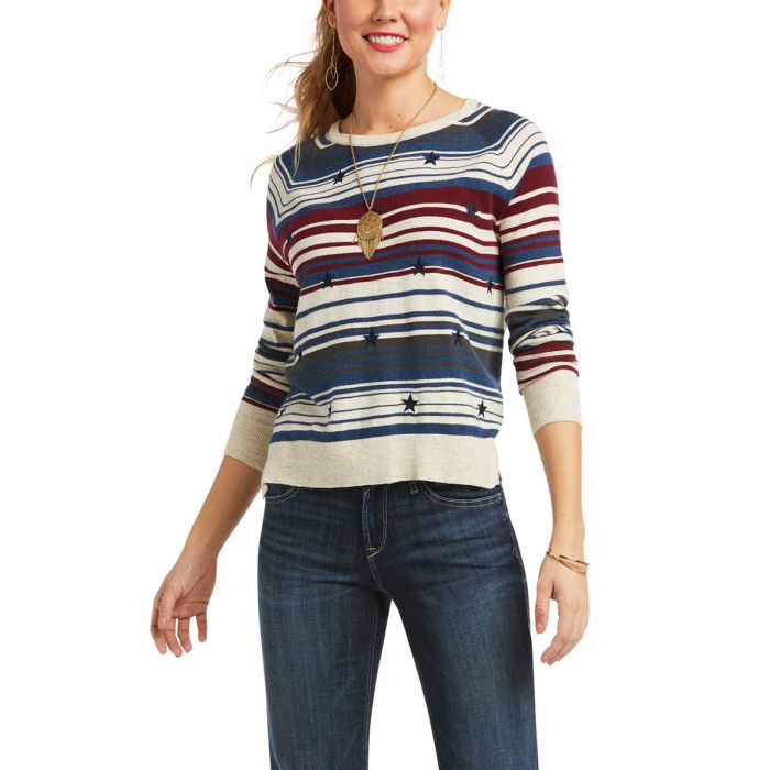 Ariat Ladies You're a Star Sweater -  Multi