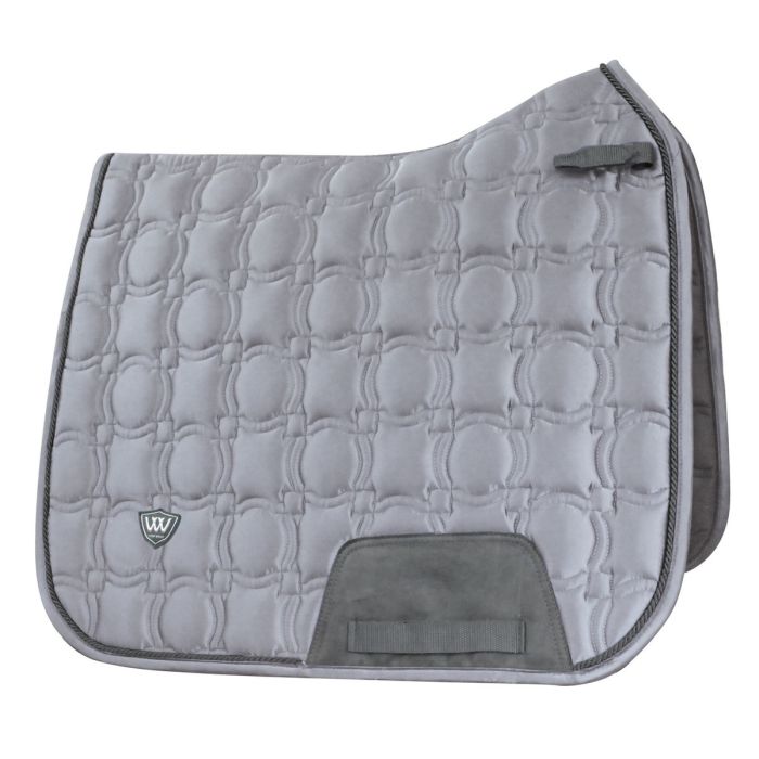 Woof Wear Vision Dressage Saddlecloth - Steel
