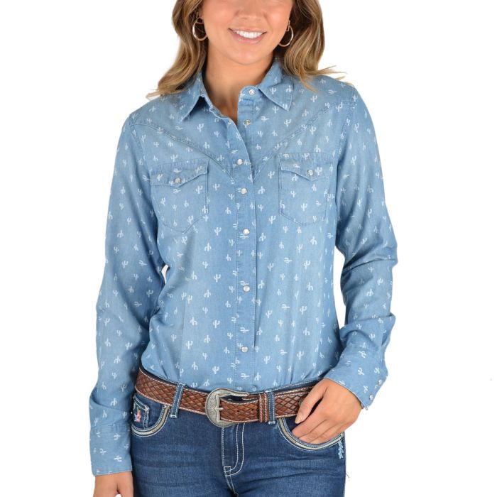Pure Western Ladies Adriana Print Western Shirt