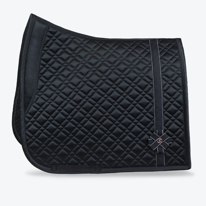 PSOS  Dressage Pad - Boutique Bow - Black - Full