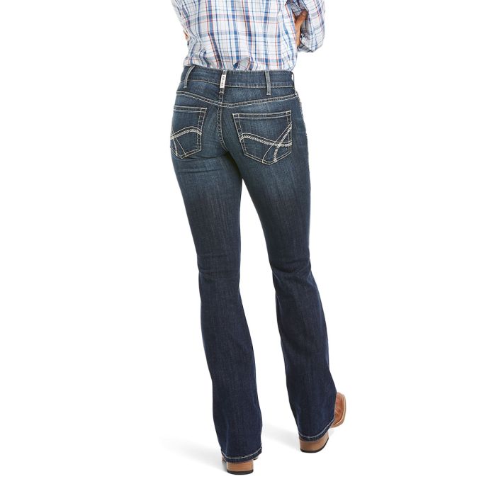 Ariat R.E.A.L. Riding Jeans - Mid Rise - Boot Cut - Arrow Fit - Esther - Sz 26S ONLY