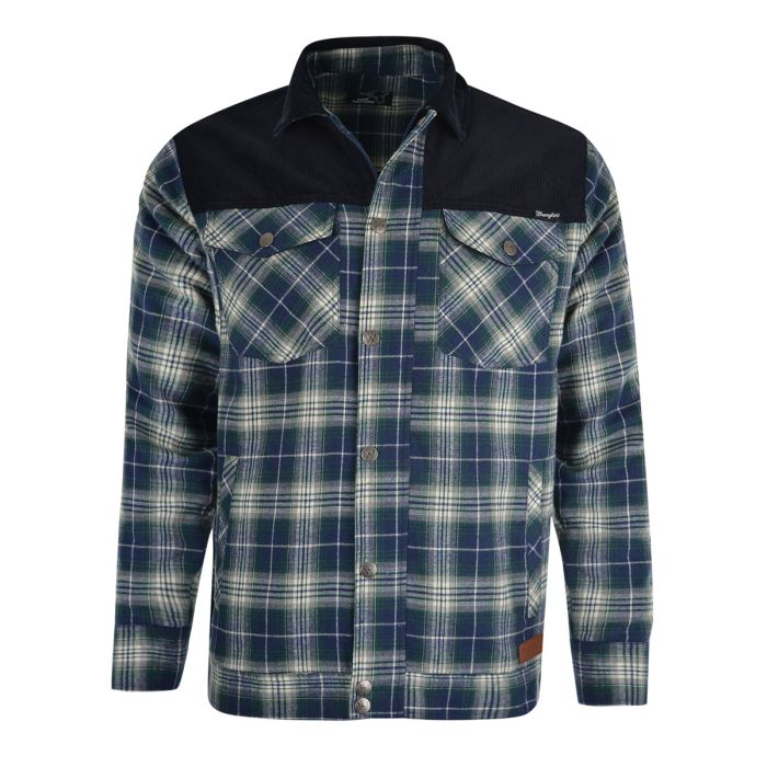 Wrangler Mens Beaumont Shirt Jacket -  Sz S & 3XL Only