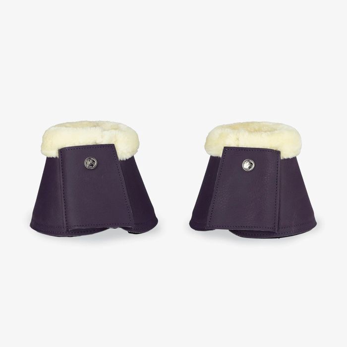 PSOS Monogram Bell Boots - Plum