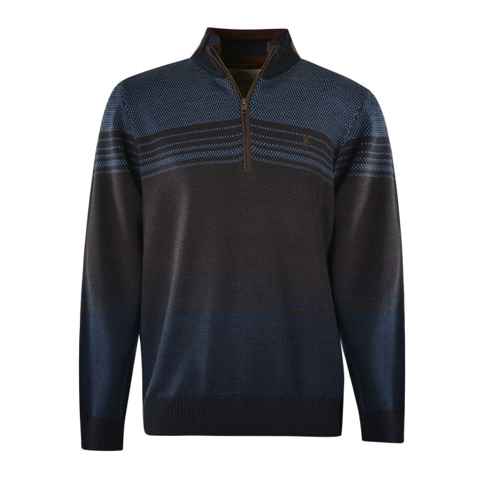 Thomas Cook Betterson Stripe Merino Blend Rugby -  Sz S, M & XXL Only