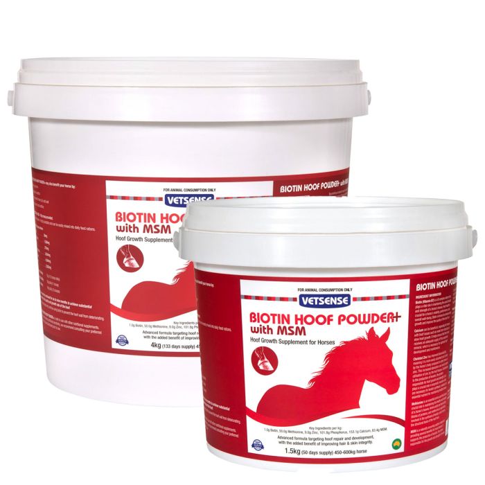 Vetsense Biotin Hoof Powder+ MSM