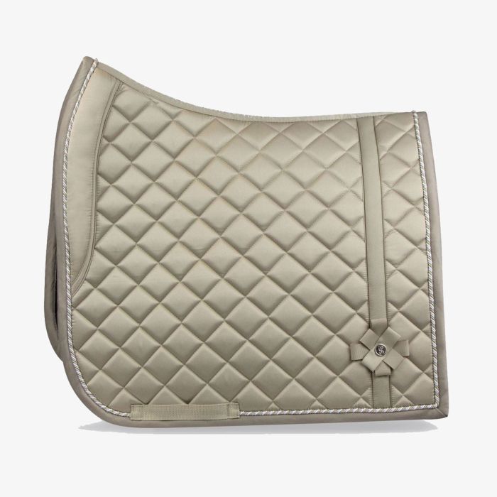 PSOS  Dressage Pad - Diamond Bow - Sand - Full