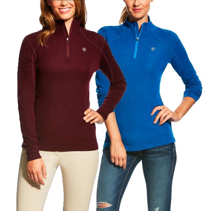 Ariat Womens Cadence 1/4 Zip Wool Pullover