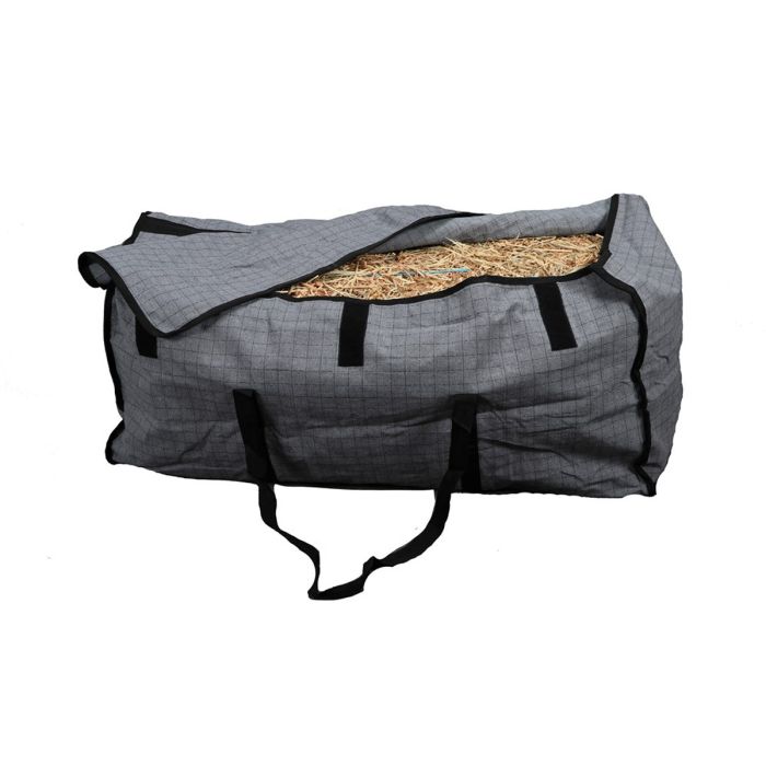 Canvas Hay Bale Carry Bag - Grey