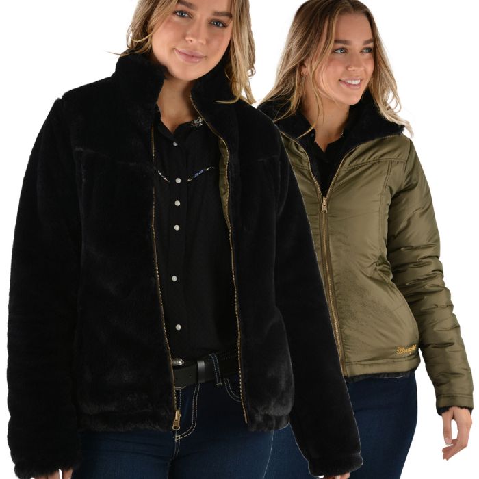 Wrangler Womens Carrie Reversible Jacket -  Sz XS & XXL Only