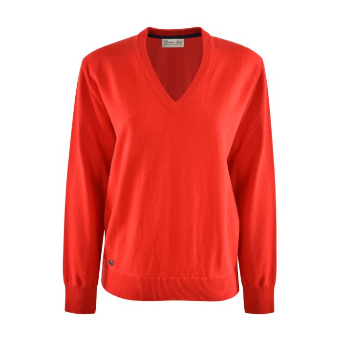 Thomas Cook Cashmere Blend V-Neck Jumper - Sz 12 & 14 Only