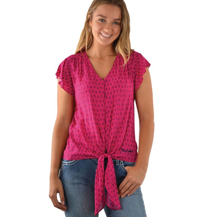 Wrangler Womens Cierra Top -  Sz 8 Only